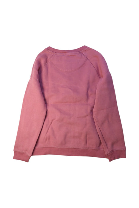 A Pink Crewneck Sweatshirts from FatFace in size 8Y for girl. (Back View)