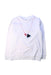 A White Crewneck Sweatshirts from Kingkow in size 10Y for girl. (Front View)