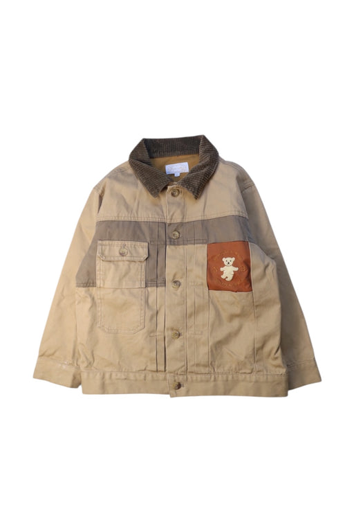 A Beige Lightweight Jackets from Nicholas & Bears in size 8Y for boy. (Front View)