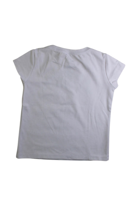 A White Short Sleeve T Shirts from Nike in size 4T for girl. (Back View)