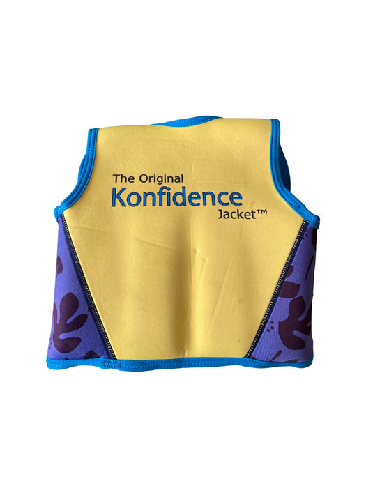 A Blue Floatsuits from Konfidence in size 18-24M for neutral. (Back View)