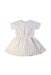 A Ivory Short Sleeve Dresses from Dior in size 2T for girl. (Front View)