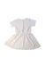 A Ivory Short Sleeve Dresses from Dior in size 2T for girl. (Back View)