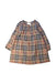 A Multicolour Long Sleeve Dresses from Burberry in size 12-18M for girl. (Front View)