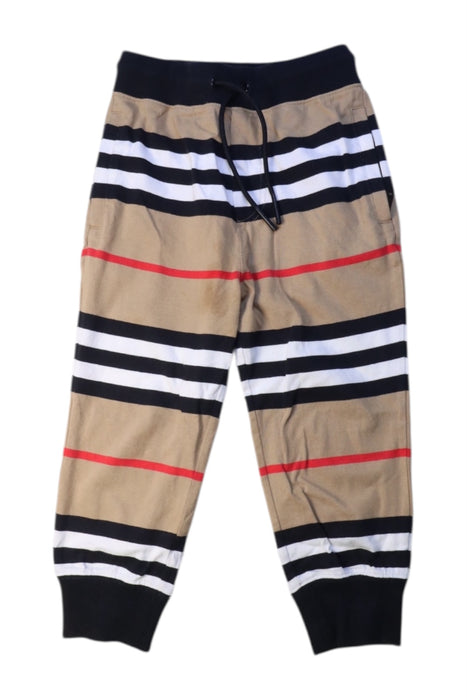 A Multicolour Casual Pants from Burberry in size 4T for girl. (Front View)