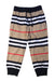 A Multicolour Casual Pants from Burberry in size 4T for girl. (Front View)