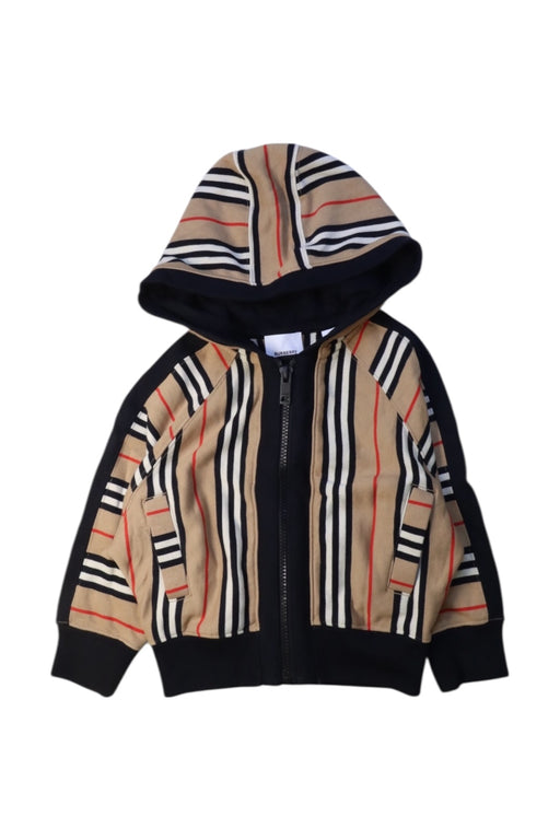 A Multicolour Zippered Sweatshirts from Burberry in size 3T for girl. (Front View)
