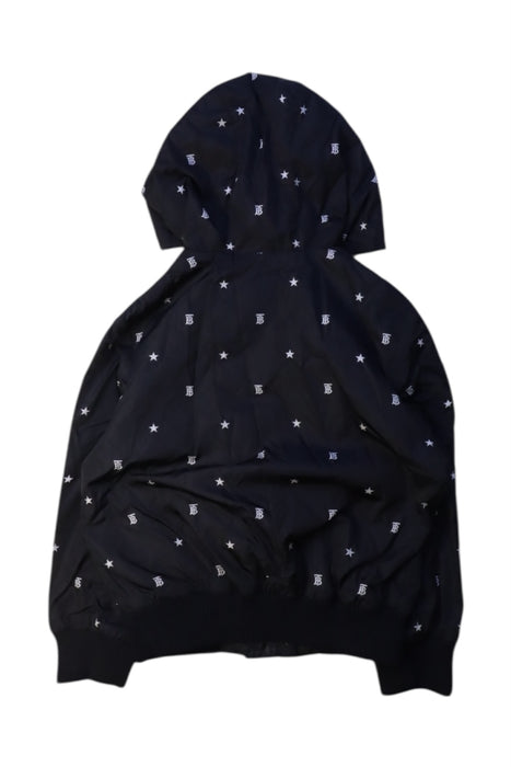 A Black Lightweight Jackets from Burberry in size 4T for girl. (Back View)