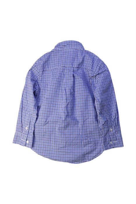 A Blue Long Sleeve Shirts from Ralph Lauren in size 3T for boy. (Back View)