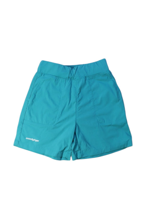 A Teal Shorts from Moody Tiger in size 4T for girl. (Front View)