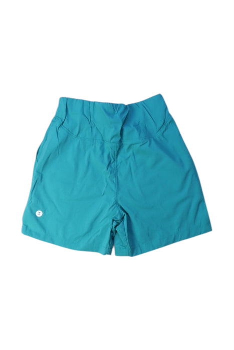 A Teal Shorts from Moody Tiger in size 4T for girl. (Back View)