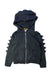 A Black Lightweight Jackets from Monsoon in size 5T for boy. (Front View)