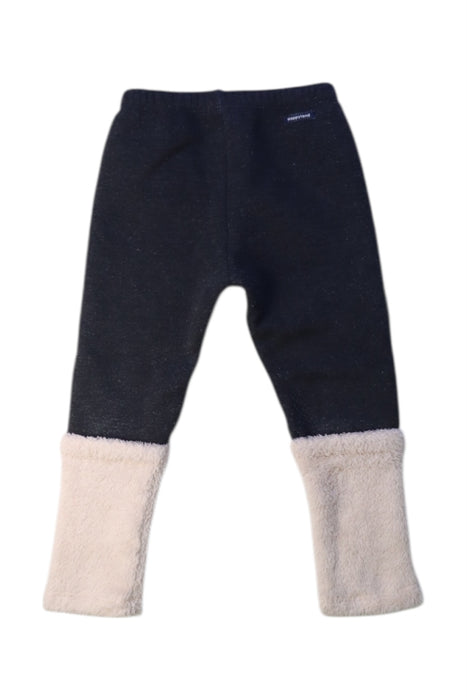 A Black Leggings from Happyland in size 4T for girl. (Back View)