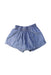 A Blue Shorts from Crewcuts in size 6T for girl. (Front View)