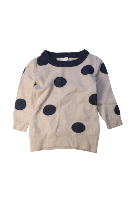 A Black Long Sleeve Tops from J.Crew in size 2T for girl. (Front View)