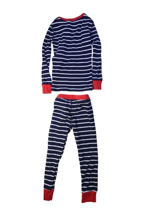 A Navy Pyjama Sets from Crewcuts in size 4T for boy. (Back View)