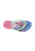 A Multicolour Flip Flops from Havaianas in size 5T for girl. (Front View)