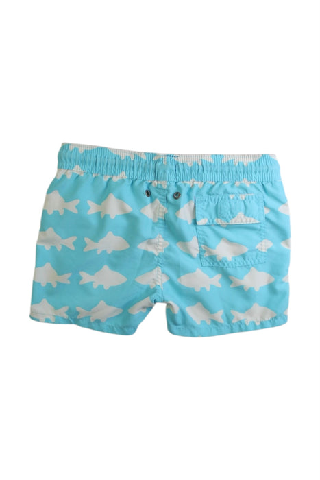 A Blue Swim Shorts from Tom & Teddy in size 12-18M for boy. (Back View)