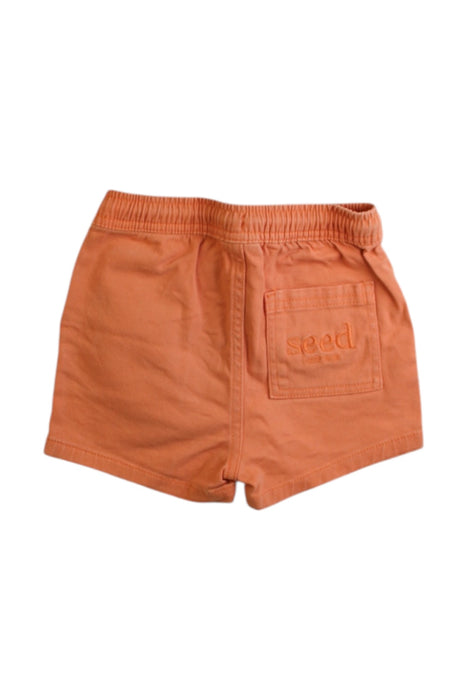 A Orange Short Skirts from Seed in size 12-18M for boy. (Back View)