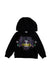 A Black Hooded Sweatshirts from Kenzo in size 4T for girl. (Front View)