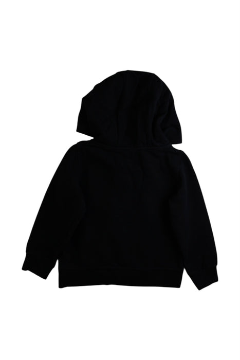 A Black Hooded Sweatshirts from Kenzo in size 4T for girl. (Back View)