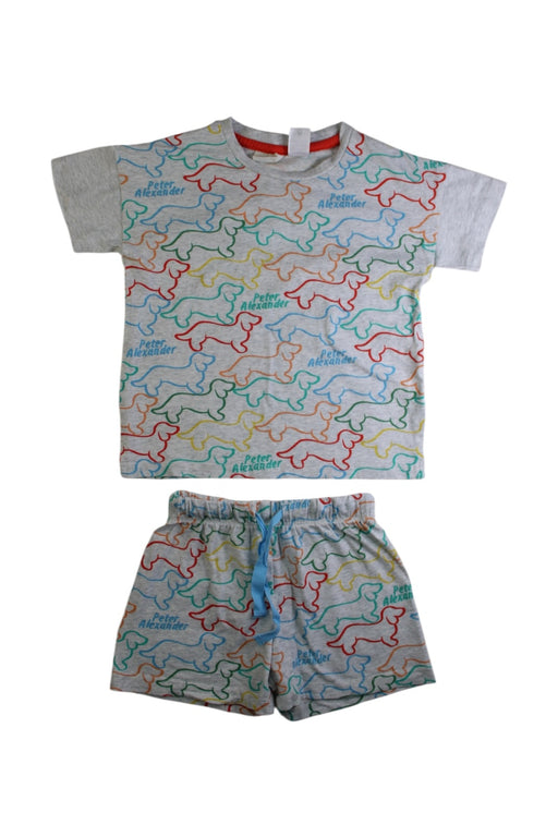 A Multicolour Shorts Sets from Peter Alexander in size 3T for boy. (Front View)