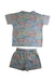 A Multicolour Shorts Sets from Peter Alexander in size 3T for boy. (Back View)