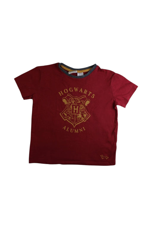 A Red Short Sleeve T Shirts from Peter Alexander in size 3T for boy. (Front View)