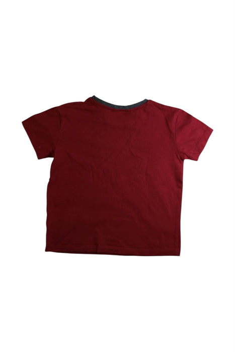 A Red Short Sleeve T Shirts from Peter Alexander in size 3T for boy. (Back View)
