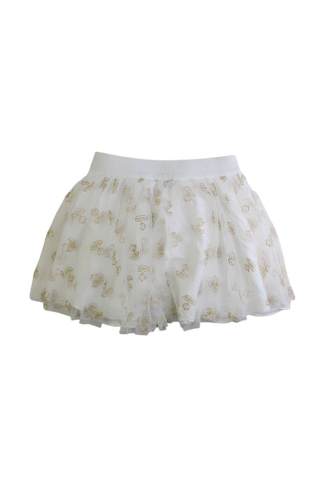A White Tulle Skirts from Dior in size 5T for girl. (Back View)