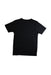 A Black Short Sleeve T Shirts from Adidas in size 10Y for boy. (Back View)