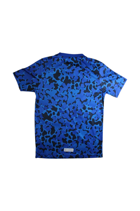 A Blue Short Sleeve T Shirts from Adidas in size 10Y for boy. (Back View)