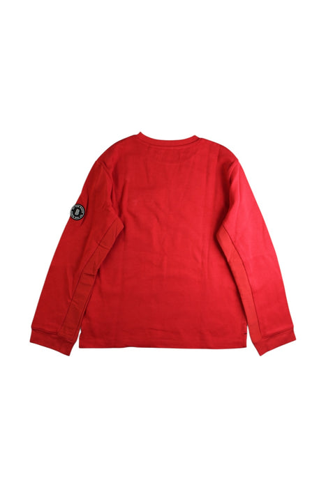 A Red Crewneck Sweatshirts from Baker by Ted Baker in size 9Y for boy. (Back View)