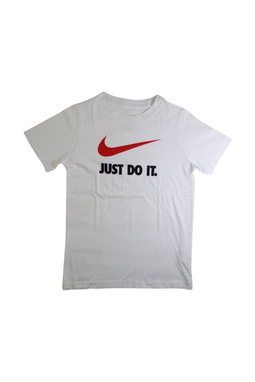 A White Short Sleeve T Shirts from Nike in size 10Y for neutral. (Front View)