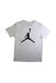 A White Short Sleeve T Shirts from Air Jordan in size 10Y for boy. (Front View)