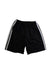 A Black Active Shorts from Adidas in size 10Y for boy. (Back View)