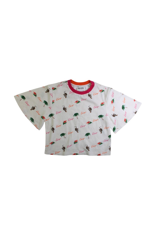 A Multicolour Short Sleeve Tops from Kenzo in size 6T for girl. (Front View)