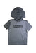 A Grey Active Tops from Under Armour in size 7Y for boy. (Front View)