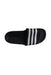 A Black Sandals from Adidas in size 10Y for neutral. (Front View)