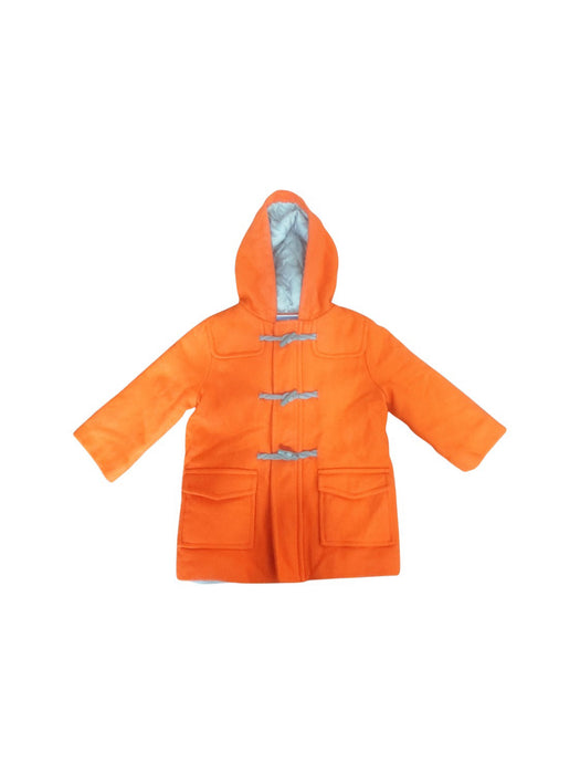 A Red Coats from Jacadi in size 2T for neutral. (Front View)