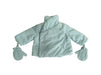 A Teal Puffer/Quilted Coats & Outerwear from Cyrillus in size 3-6M for neutral. (Front View)