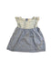 A Blue Sleeveless Tops from Jojo Maman Bébé in size 18-24M for girl. (Front View)