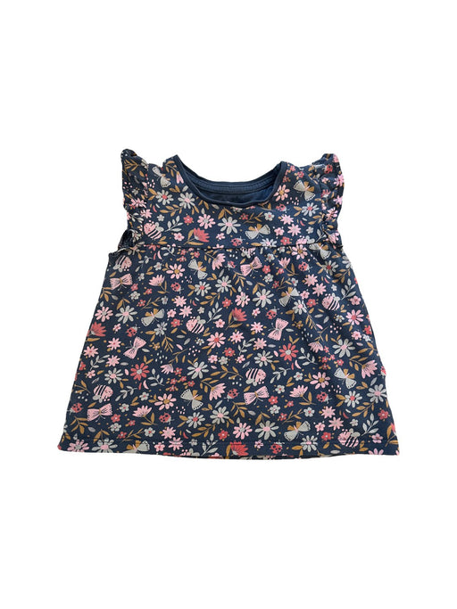 A Blue Sleeveless Tops from Mothercare in size 18-24M for girl. (Front View)