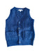 A Blue Sweater Vests from Jacadi in size 2T for boy. (Front View)