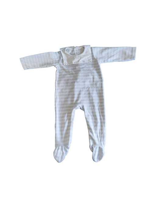 A White Onesies from Jacadi in size 2T for neutral. (Front View)