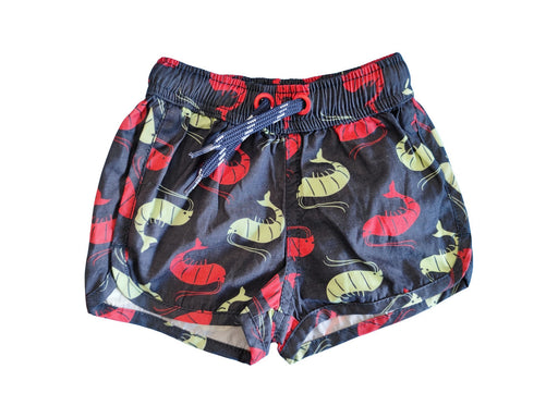A Red Swim Shorts from Seed in size 3-6M for boy. (Front View)