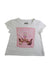 A White Short Sleeve T Shirts from Juicy Couture in size 4T for girl. (Front View)