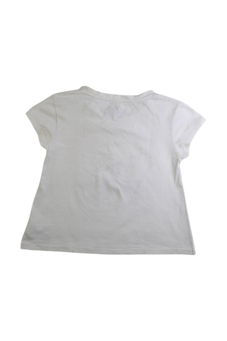 A White Short Sleeve T Shirts from Juicy Couture in size 4T for girl. (Back View)