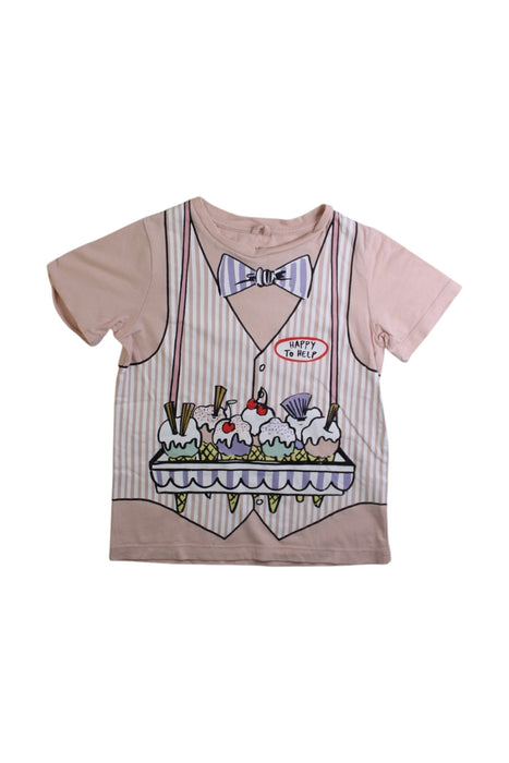 A Multicolour Short Sleeve T Shirts from Stella McCartney in size 4T for girl. (Front View)