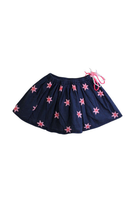 A Navy Short Skirts from Seed in size 4T for girl. (Front View)